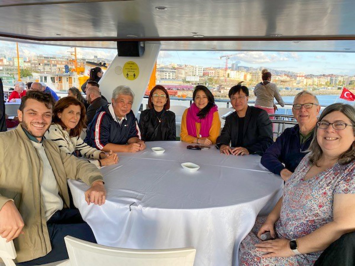 ashraenews's tweet photo. ASHRAE’s last CRC of the fall 2022 season kicked off with the Region at Large CRC in Istanbul! From the Presidential Luncheon to the evening Boat Cruise, it’s been so great to connect with ASHRAE members and leadership around the world! 

#MyASHRAE https://t.co/bIw2TsDzhN
