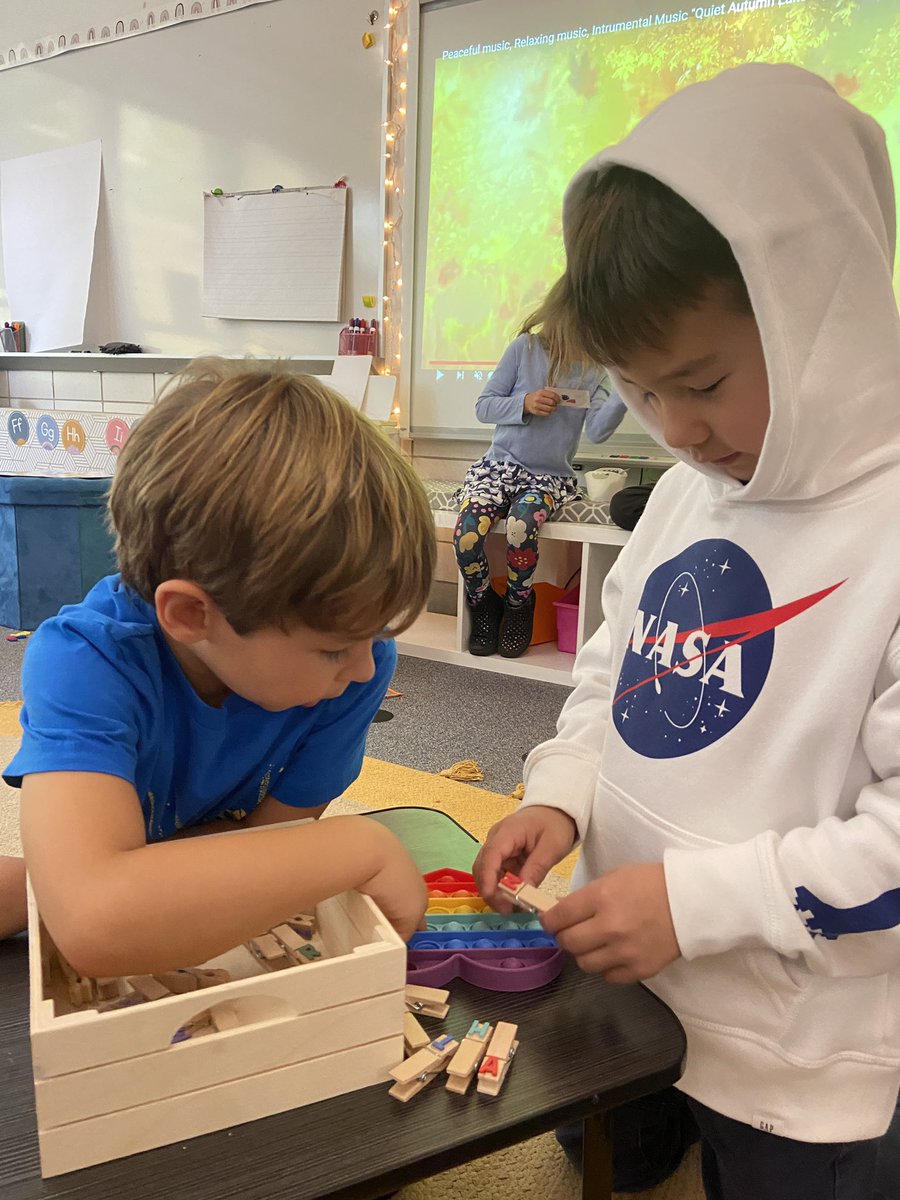 Independence, choice, collaboration and fun all during literacy centers! #IHPromise #Kindergarten