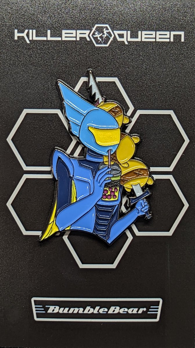 bumblebeargames's tweet photo. Fueling up for battle with boba. 🤘 Be one of the few to own the Boba Queen, our newest community artist series limited edition trading pin!
https://t.co/SlGL7AOZMj
#killerqueen #tradingpin #arcadegame https://t.co/oJn6zXrYY1