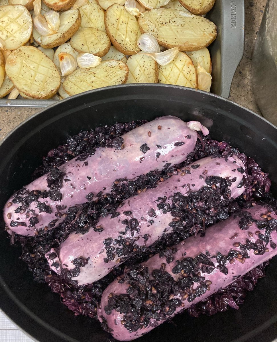 Our stellar Harvest Crew has drained their last tank of the 2022 harvest! Each year on this day we serve the team a very special lunch: Saucisses au Marc. Marc is French for the pomace leftover after winemaking, and saucisses au marc are cooked with this pomace. #dumol #harvest