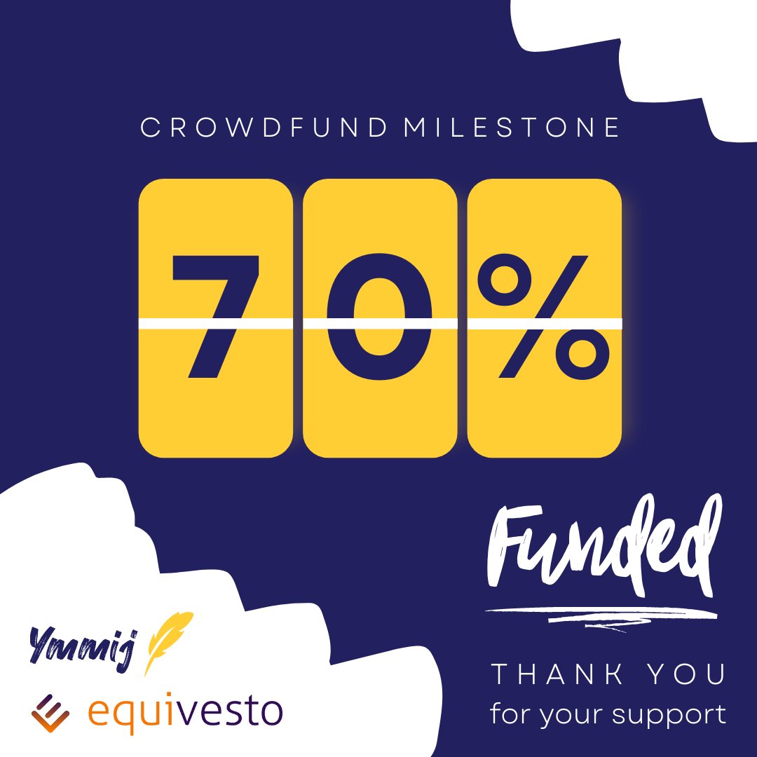 Quillt_App's tweet photo. We’re proud to announce that Ymmij is now 70% funded on @EquivestoInc!

This could not have been possible without you. Thank you! 💛

Visit the link in our bio and secure your share by investing today!

#crowdfunding #equitycrowdfunding #invest #investing  #canadianstartup https://t.co/toeghDmcfG