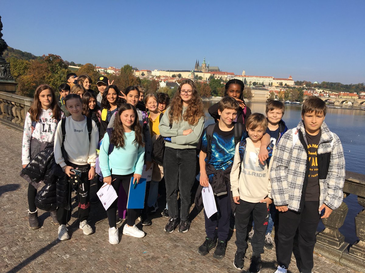Wonderful day exploring Prague and learning about significant milestones in Czech history. #journeytochange #historyalive #engage