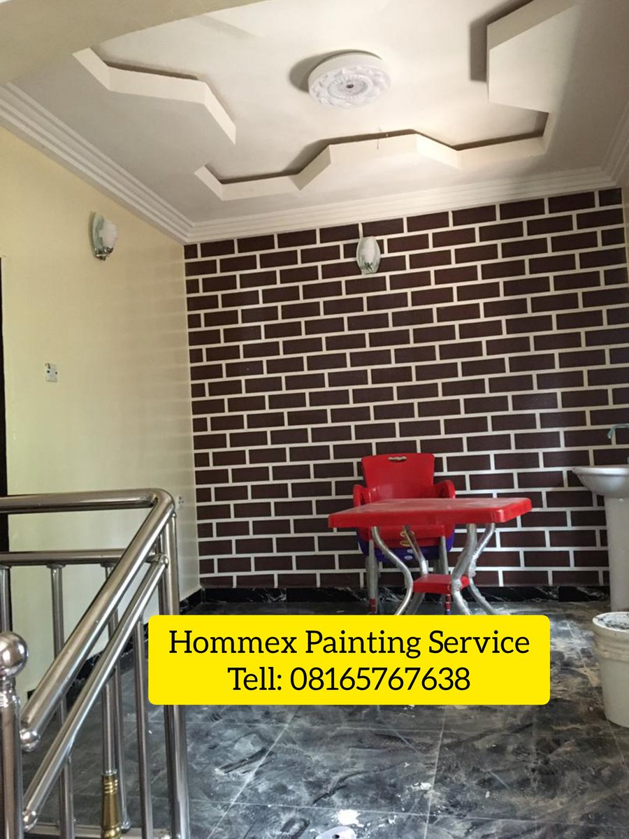 djetrice's tweet photo. Contact Hommex Painting service good this wonderful 3D wall bricks designs https://t.co/GzgZusRHJB