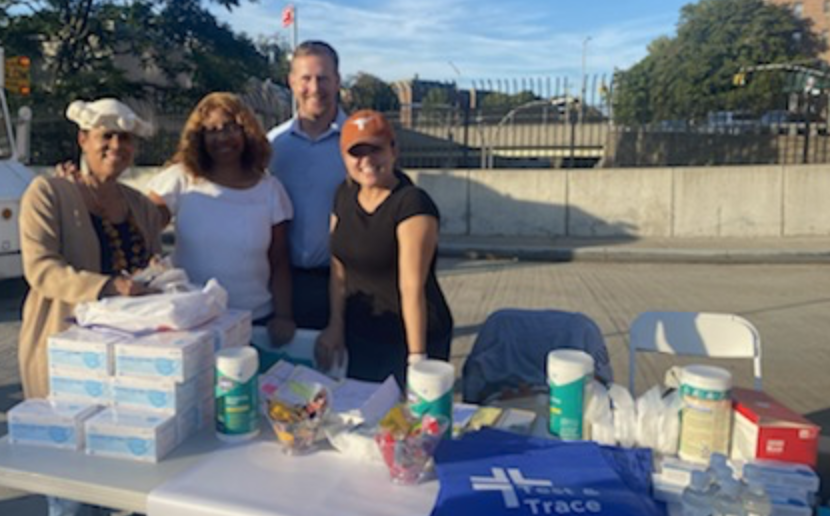 COJ_FH's tweet photo. @COJ_FH, @WomensActionFH, and @AM_AndrewHevesi registered voters, gave out PPE and chatted up Queens residents last week at the Briarwood station: https://t.co/4tRp2cjvwK via @YouTube

The deadline to register to vote is Oct. 14.
The General Election is Nov. 8.
#coj #vote #queens https://t.co/oI7fHaE4JN