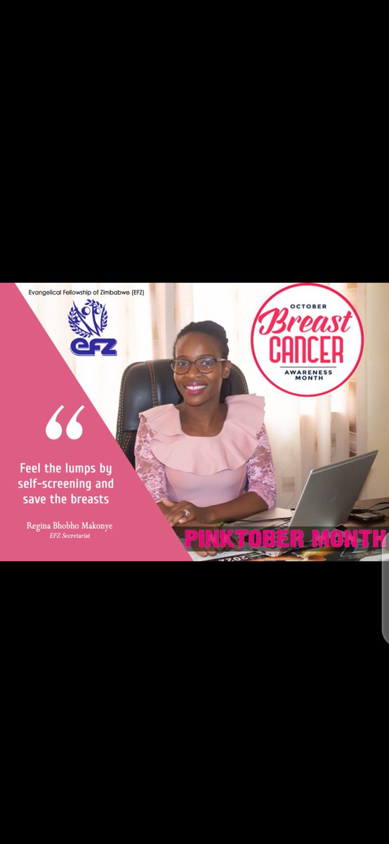 Let's fight cancer together 
Pinkober month