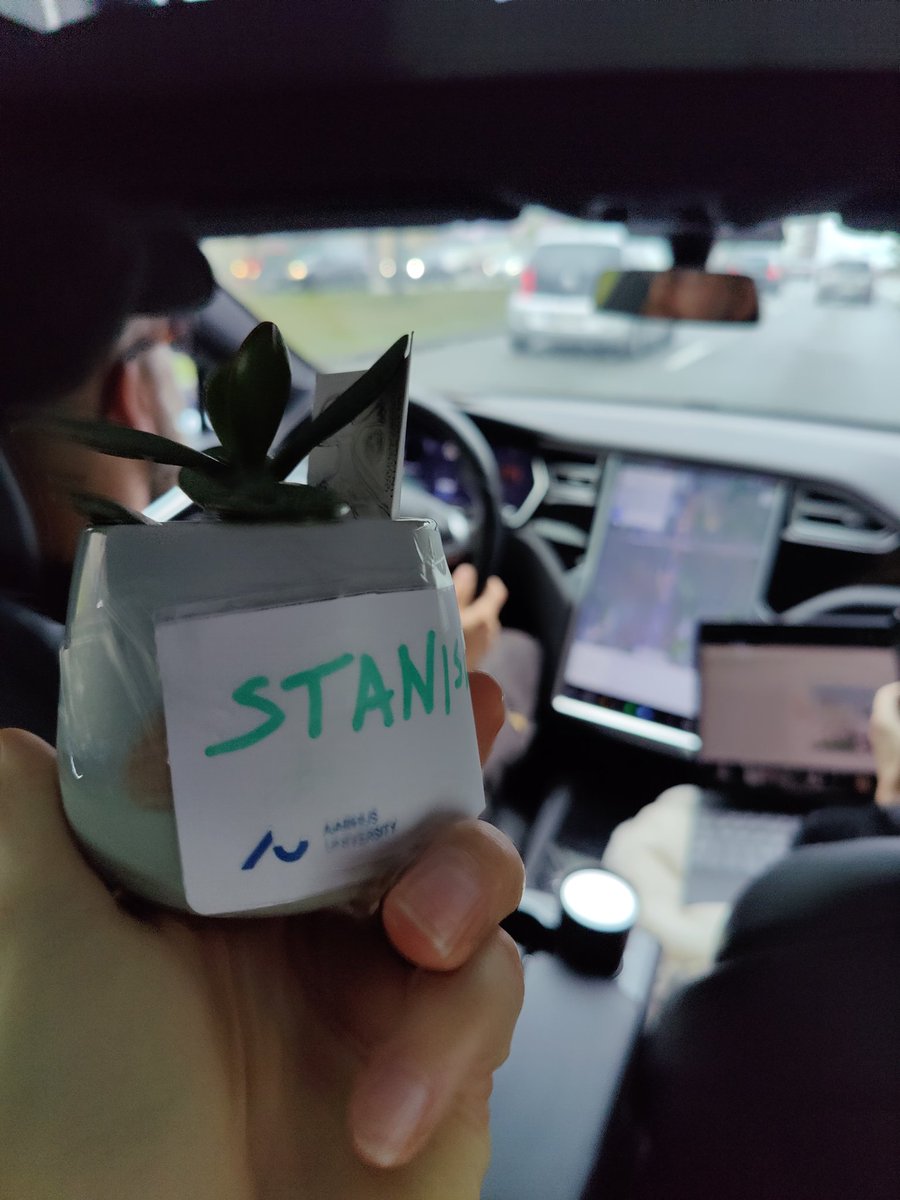 And now we are on the way home from Aarhus! #StanislavatNordiCHI #NordiCHI2022