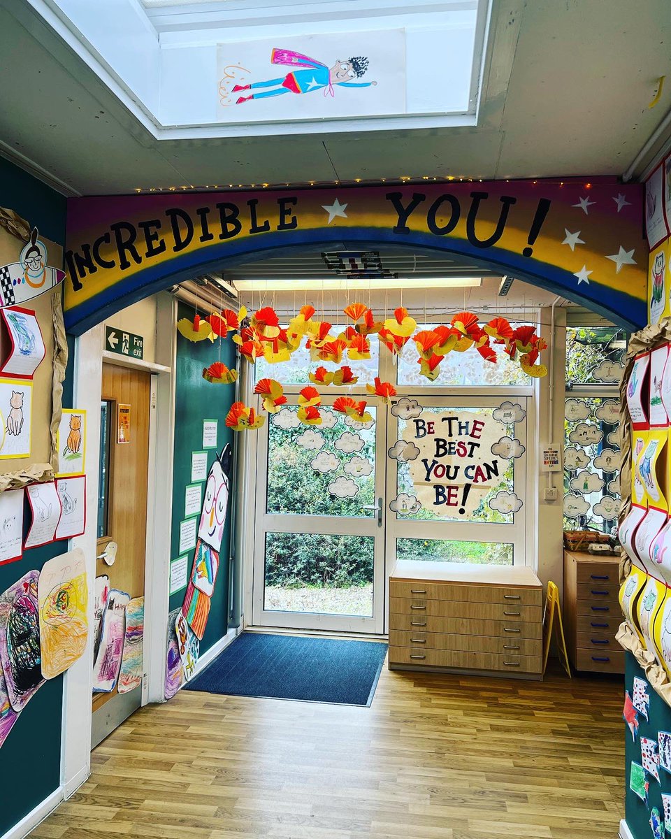 nikottaway's tweet photo. This is our whole school display made by every child! Inspired by the amazing book 🌈Incredible You🌈by Nathan Reed and Rhys Brisenden! https://t.co/bAshiqcAWZ