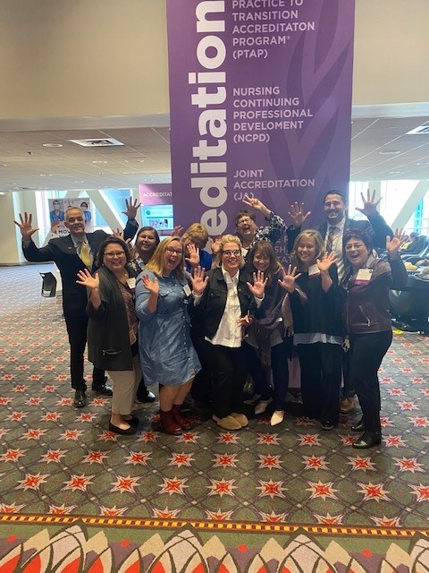 We may be a little bias, but we think we have the coolest Commission on Accreditation there is! So thrilled to have nearly the entire Commission together at the #NCPDSummit2022. #leadinglearning #ANCCncpd