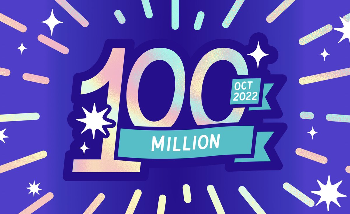 A beautiful African proverb says it takes a village to raise a child, it certainly does to build a company too. Proud to cross 100 million people designing in Canva and incredibly grateful for our team and global community who brought our wild dream to life.