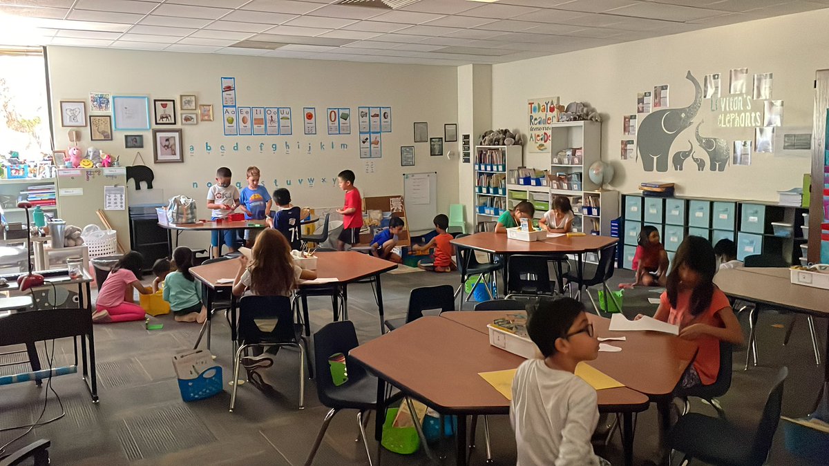 Levitanelephant's tweet photo. We are resilient leaders by being flexible when our Enrichment Pathways are cancelled because of an electrical outage. Finding our joy in the “dark”! @ibmarvel @LME_Lions #LMEjoy https://t.co/hEnJ11UkmW