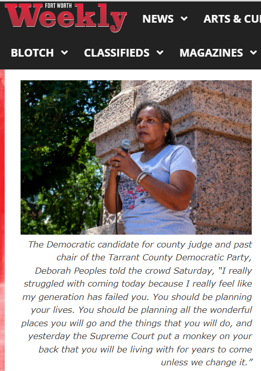 tarrantgop's tweet photo. This Democrat candidate for County Judge considers pregnancy as a ‘monkey on your back' (her words).
That is outrageous!
Vote for @TimothyOHare for Tarrant County Judge.
#VoteRepublican2022 #Tarant #TarrantCounty https://t.co/db2DG6xymn