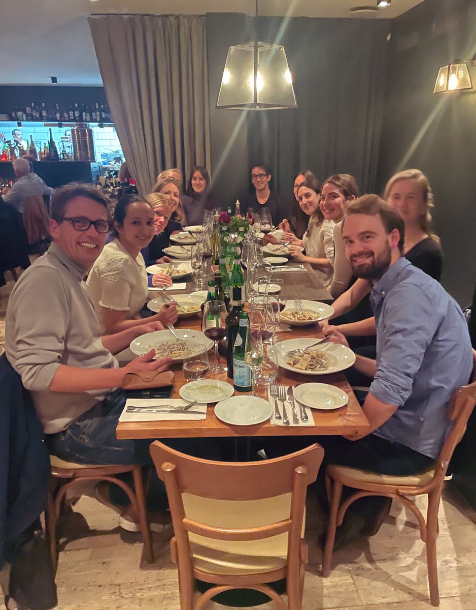 Dinner with the most inspiring colleagues 🌟 <a href="/CopCard/">Copenhagen Cardiovascular Research Center</a> ❤️