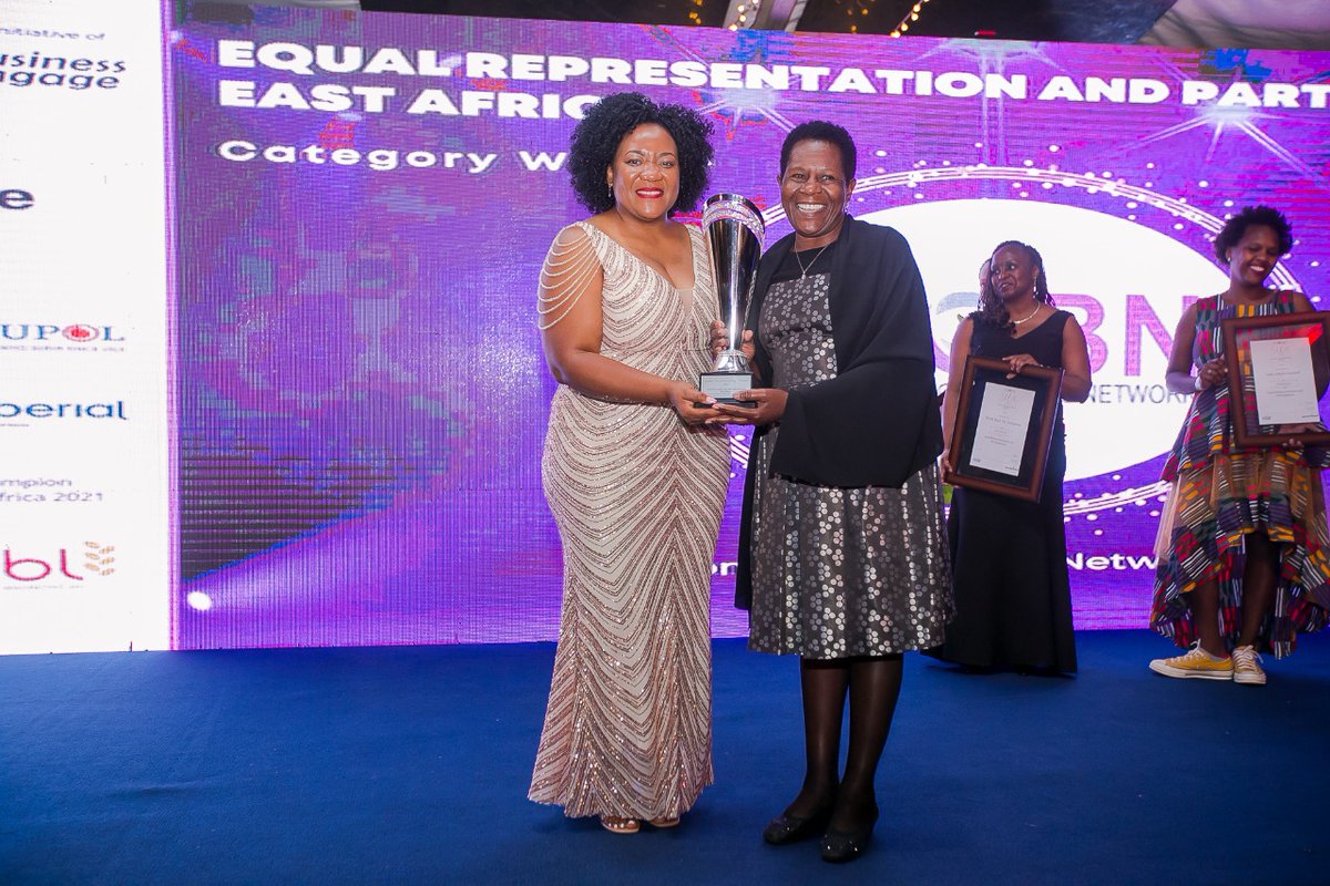 C_Musakali's tweet photo. "The best teamwork comes from women and men who are working independently towards one goal in unison". The Wemon on Boards Network recently achieved the Accent's 10th Gender Mainstreaming Awards for the best Inclusuisive genders award . https://t.co/HXHedzWy41
