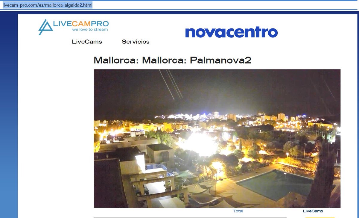 NovacentroM's tweet photo. Con Livecam Nuestra Webcam es nuestro nuevo juguete favorito.
https://t.co/hglJ3nTwLR
Con Livecam emitimos en streaming el clima de Calvià, desde Novacentro, para que lo veas las 24h del día y los 365 días del año al venir a Mallorca.
#Novacentro #Livecam #Livecampro #Streaming https://t.co/ugSD4skn4K