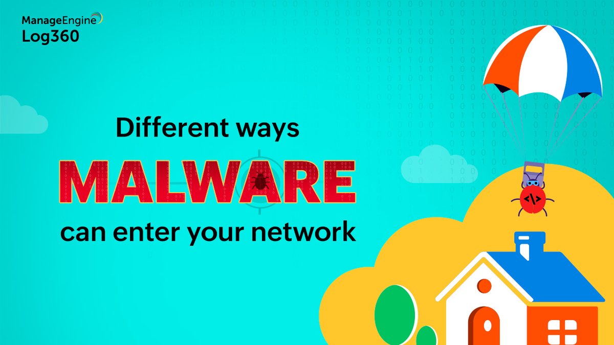 ManageEngineIAM's tweet image. Attackers rely on your employees making mistakes to deploy malware into your enterprise network. Here are five ways they can do so: zcu.io/VkCH

#malware #networksecurity #Log360ForCybersec