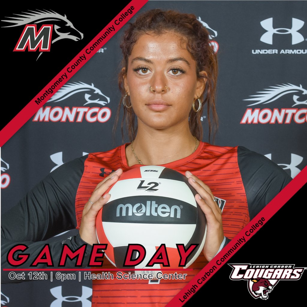 Join us for the Mustangs Volleyball team's Sophomore night as we take on the Cougars of Lehigh Carbon Community College at 6pm in Blue Bell!