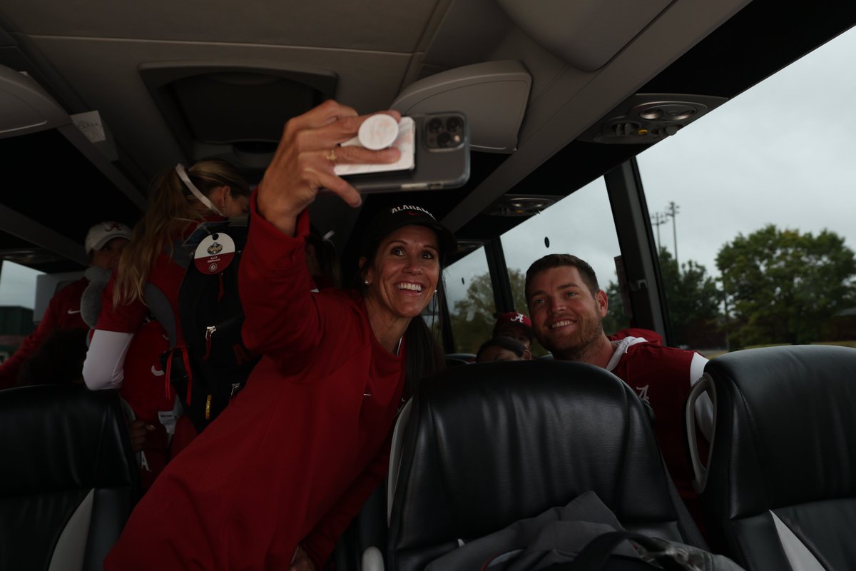 Alabama Softball on Twitter "See you soon Albertville!🚌 ️ Team27 