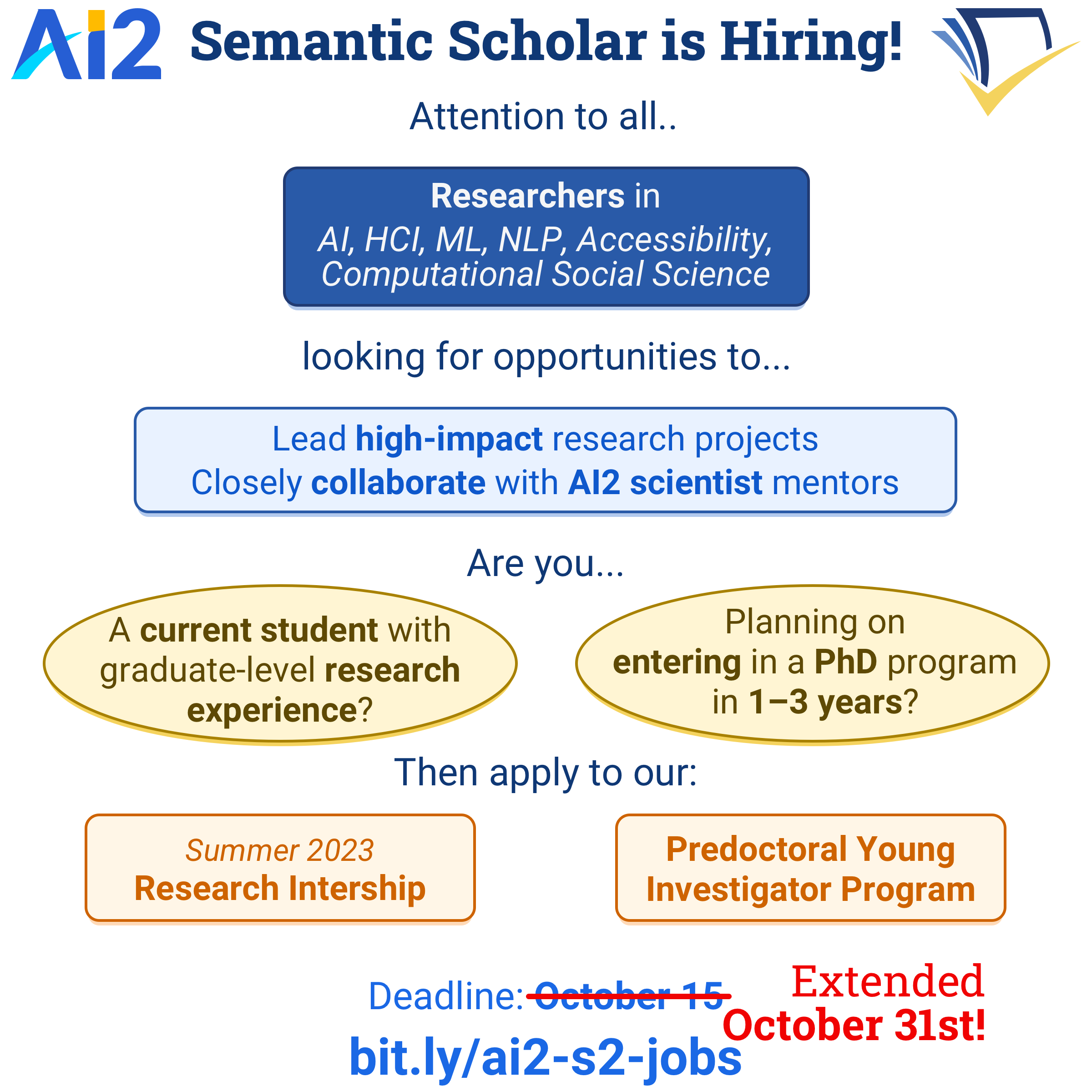 Semantic Scholar Research @ AI2 (@ai2_s2research) / Twitter