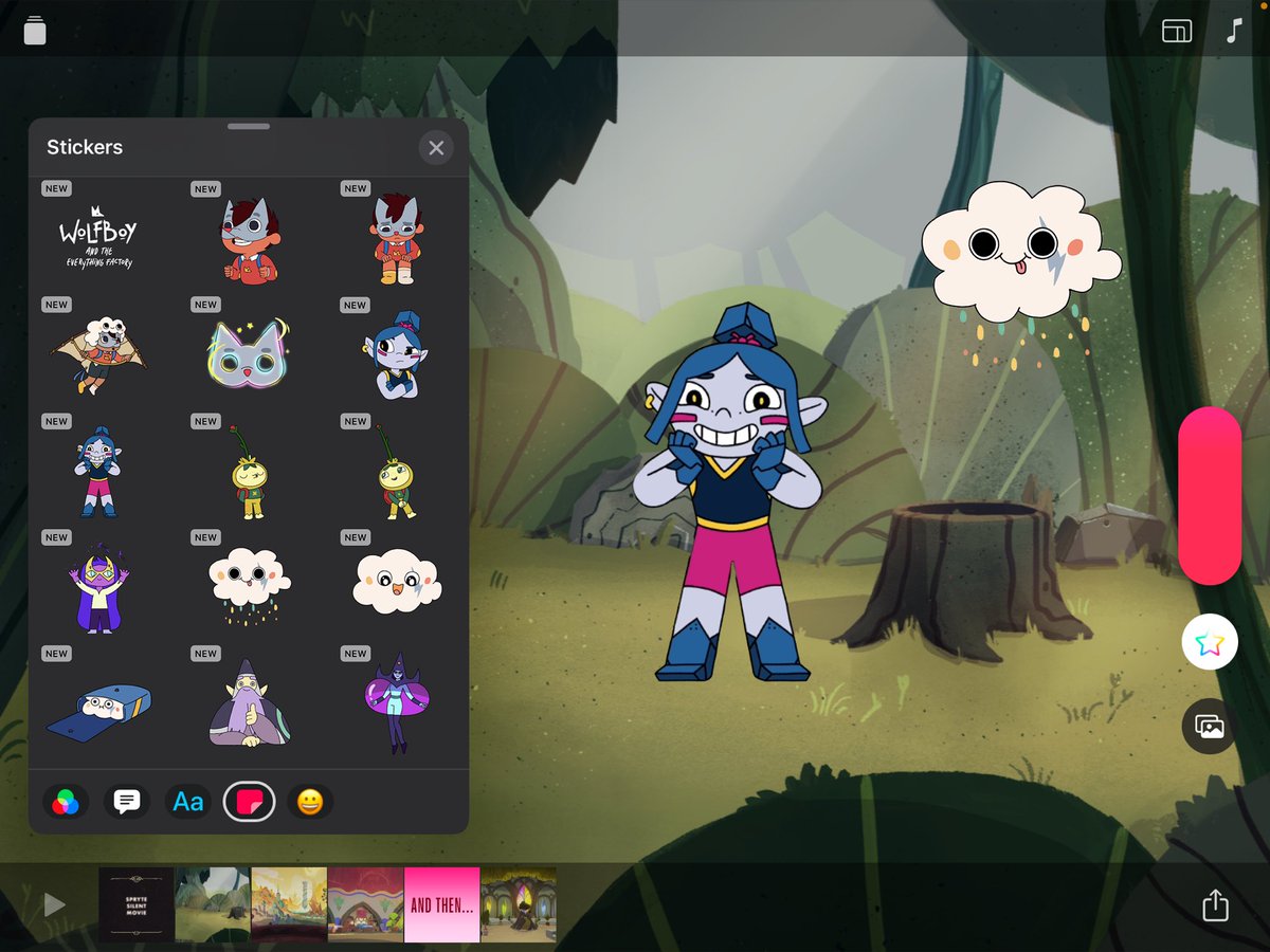 Spark creativity with #Wolfboy and the Everything Factory.

1. Watch episodes 1-5 for free on Apple TV+ during the month of October

2. Get creative with the new Wolfboy sticker pack on the Clips app

3. Explore design and animation activities for kids: apple.co/edu_wolfboy_22
