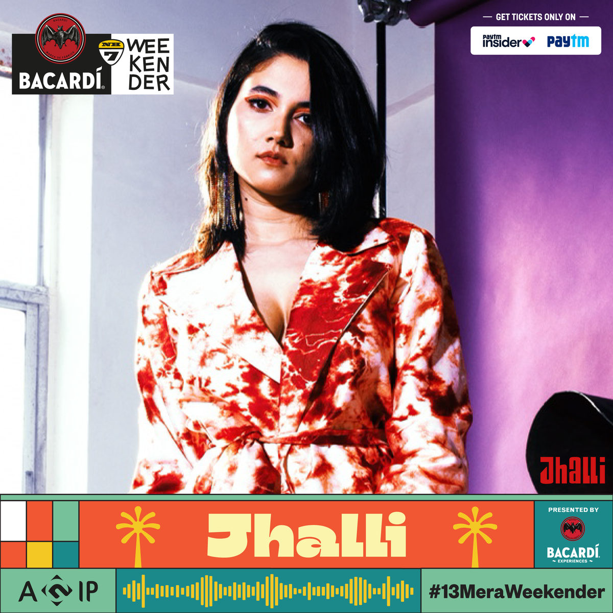 NH7's tweet photo. Reclaiming the name Jhalli comes Aaliyah donning the independent, free-spirited, and tomboyish spirit of feminism in an avatar defined by her unique style and sound.
Catch her live only at BACARDÍ NH7 Weekender.
#BACARDÍNH7 #13MeraWeekender #LineUp2022 https://t.co/tpgHlosO8Z
