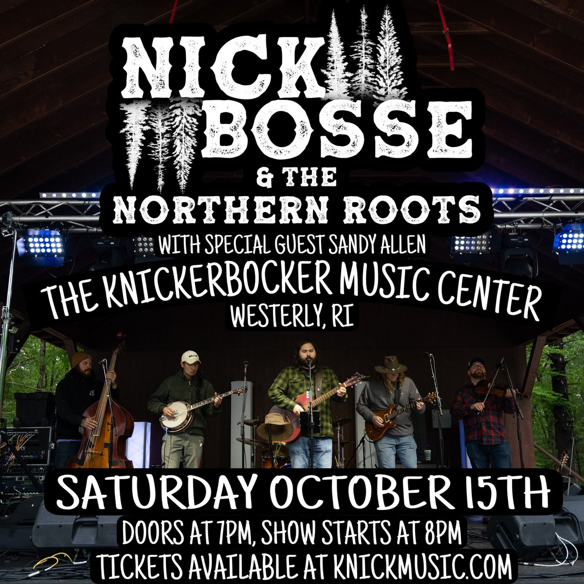 Check out our show at The Knickerbocker Music Center on Saturday October 15th!