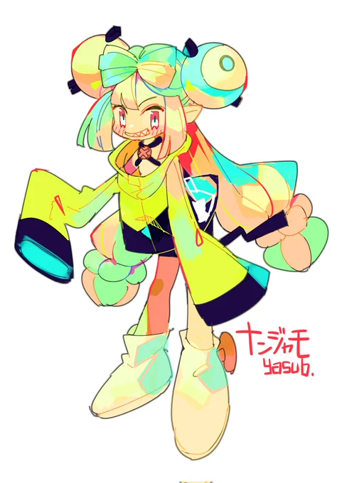 ナンジャモちゃん落書き 