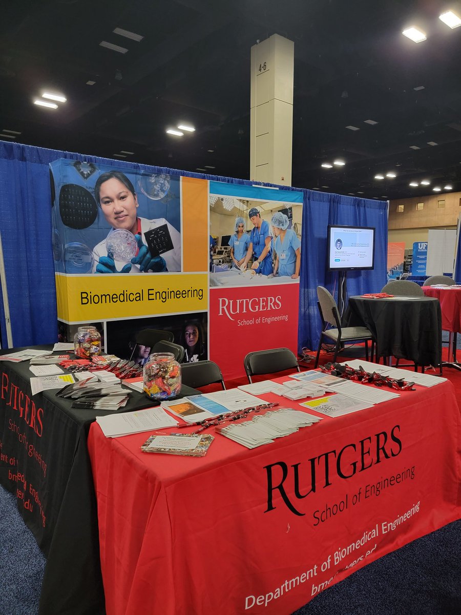 BMERutgers's tweet photo. Come visit us at #BMES2022 booth 523! We are recruiting across all levels. https://t.co/Ugt7YPDr1F