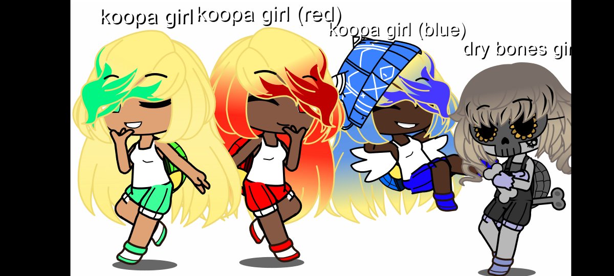 playernight8's tweet photo. Koopa troop group + dry bones girl if she count
#supermario #minus8 #koopa #SpinyShell #koopared #drybonegirl #koopagirl #KOOPATROOP https://t.co/AlTrM13P79
