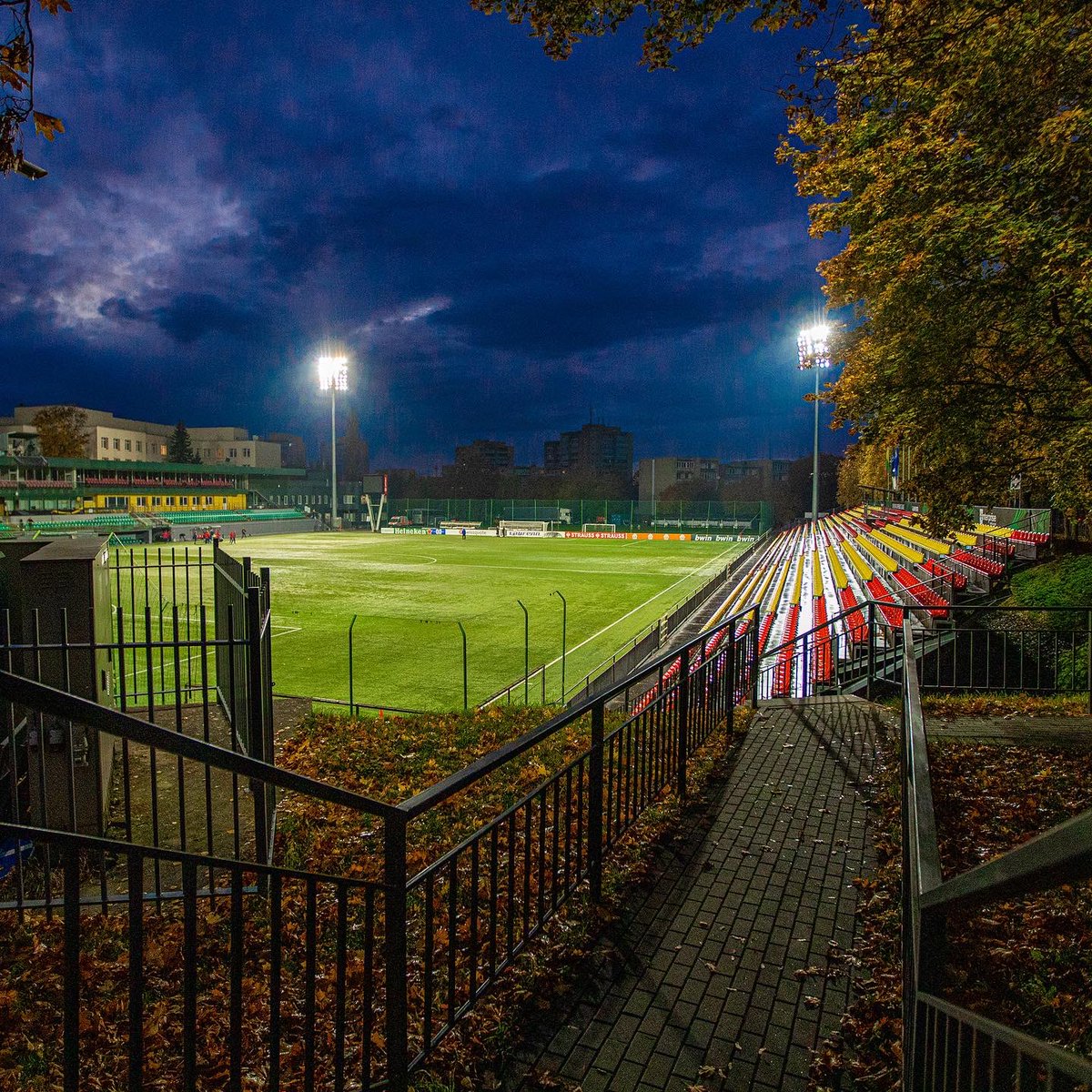 FC_Pyunik's tweet photo. We return to the LFF stadium after 9 years to repay the favor. Did you know?
- In Soviet times it was called ‘Lokomotiv’ because of its location next to the train station.
- The stadium holds 5067 spectators.
See you tomorrow on the field!⚔️
#ZalgirisPyunik #pyunik #uecl https://t.co/p2j41E95vr