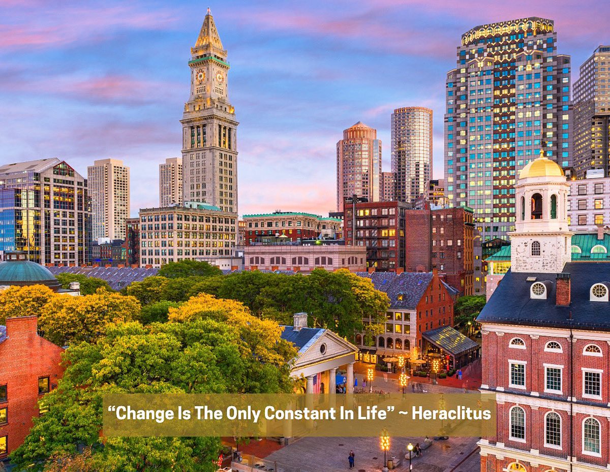 We are certainly experiencing change. 

None of us can perfectly time the market, but we can find the perfect time for you to take advantage of current conditions. Let’s have a conversation.                                            
Michael.carucci@gibsonsir.com
617.901.7600