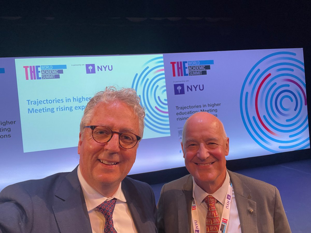 Taking over from @nyuniversity and its great President, Andy Hamilton - delighted that the Times Higher Education Global Academic Summit is coming to @Sydney_Uni in September 2023. @timeshighered