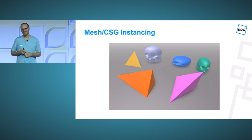 * During a Roblox Developer Conference in 2018, Adam Miller used a bunch of Sans Heads as a visual example of Mesh instancing. Submitted by: @Spectaqual Source: youtube.com/watch?v=rUPx01…