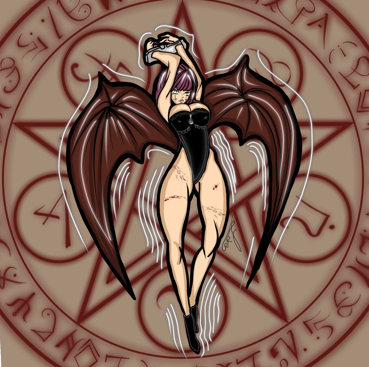 Shes a devil 

#art #comissionopen #digitalart #DigitalArtist #digitaldrawing #digitalpainting #hentai #nsfw