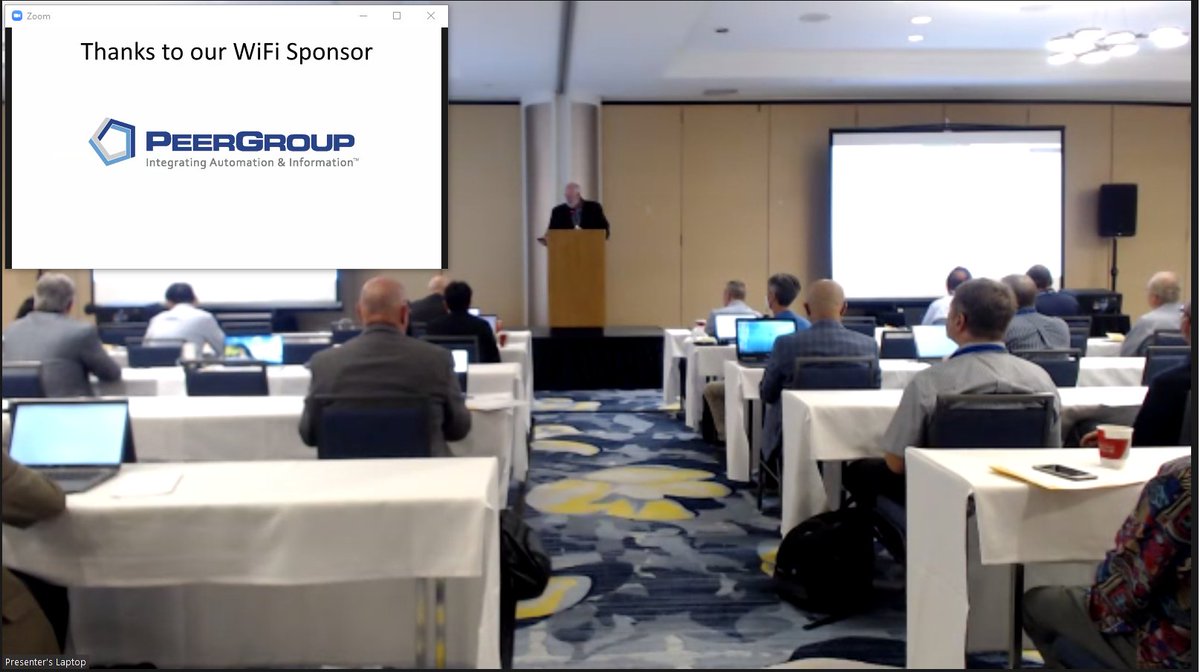 DougSuerich's tweet photo. Enjoying the hybrid APC-SM conference out of Austin. Common theme is that everyone needs more data to drive their ML and AI algorithms, and gathering that data needs to be as standardized as possible.

https://t.co/gxNYetBhoG https://t.co/7g0YYyCNVQ