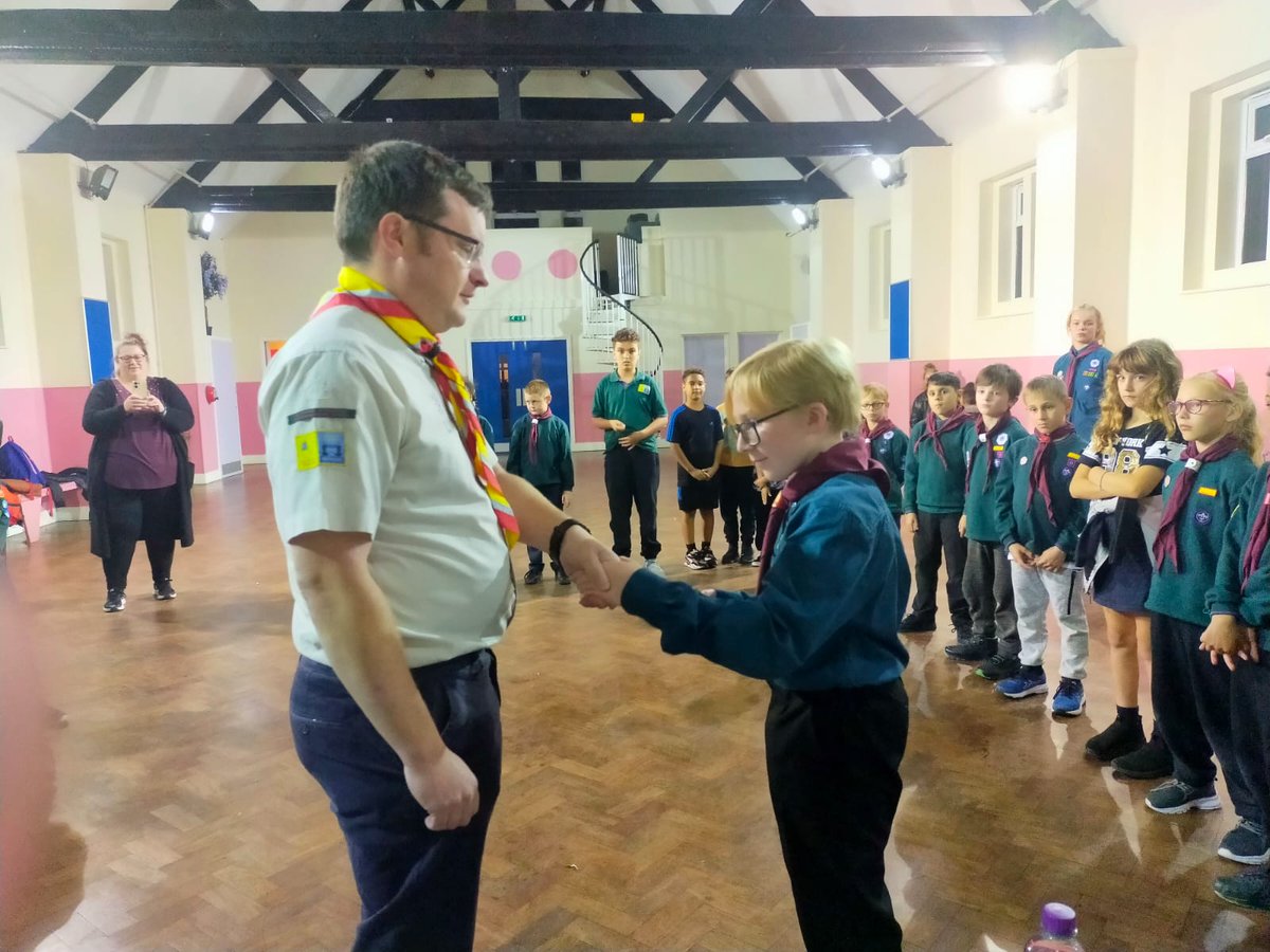 Yesterday the District Commissioner visited 9th Barking &amp; Dagenham Scouts to present Jasper with a Commissioners Commendation.
Jasper grew his hair and had it cut to donate to Little Princess Trust, while raising over £400 for them.
What a fantastic thing to do. Well done Jasper!