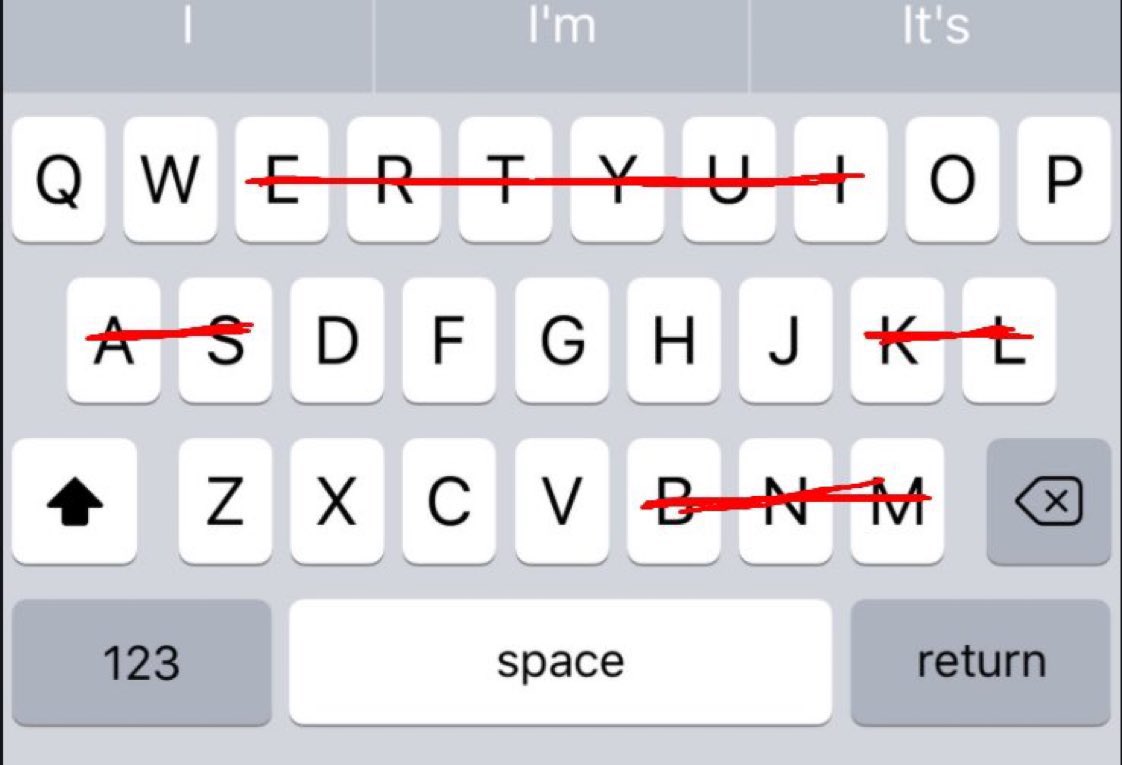PugsGGs's tweet image. What’s your name without these letters? 🧐
