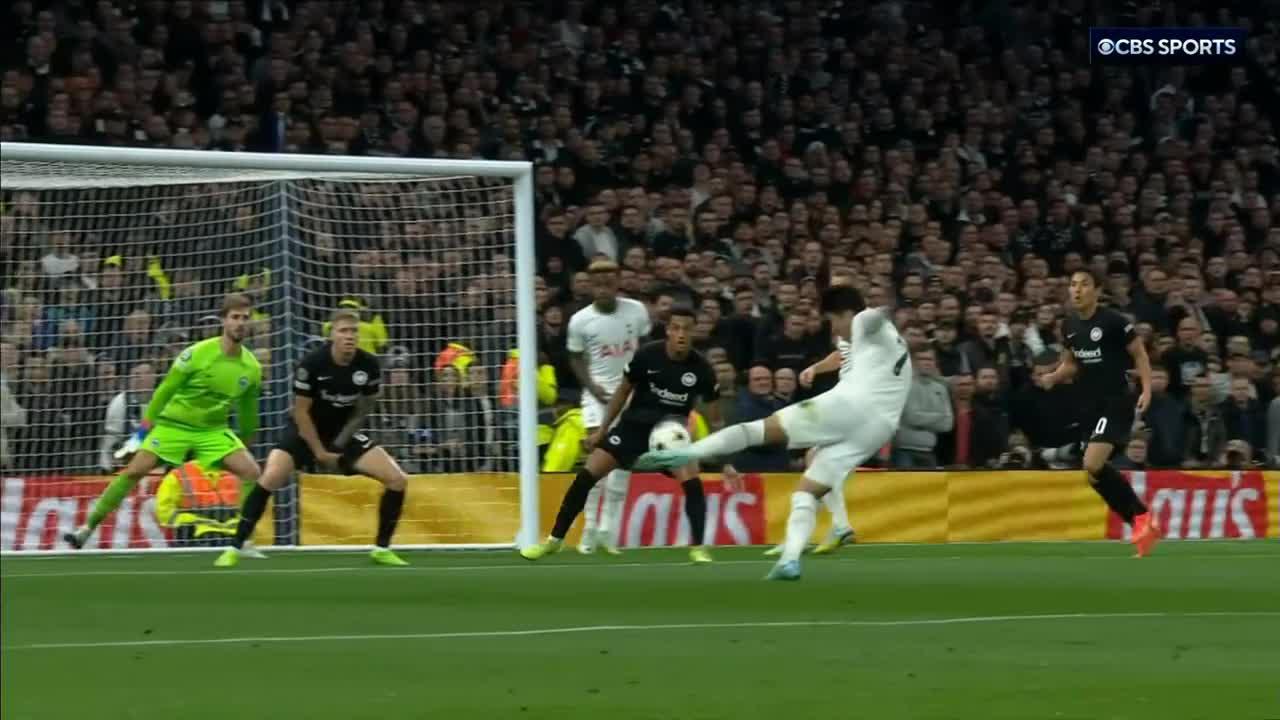 Son Heung-Min HIT that! 🚀😳”