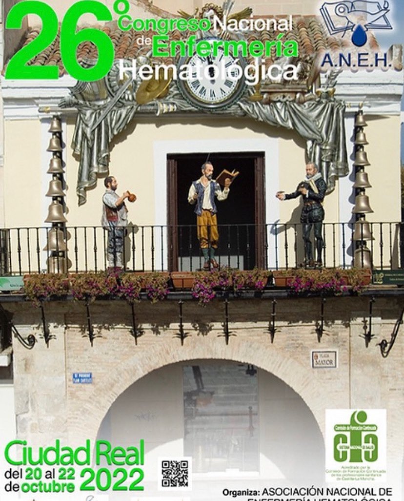 ANEH (@anehematologia) on Twitter photo Empieza la cuenta atrás para el 26º CONGRESO NACIONAL DE ENFERMERIA HEMATOLOGICA. Nos vemos en Ciudad Real <a href="/HemostasiaStPau/">Hemostasia Sant Pau</a> <a href="/BSTRecerca/">RECERCA / Banc de Sang i Teixits de Catalunya</a> <a href="/nursescsi/">Infermeria. Consorci Sanitari Integral</a> <a href="/angy20044/">Angélica Aranda</a> <a href="/GHematologica/">Grupo Español de Citología Hematológica</a> <a href="/sehh_es/">@sehh_es</a> <a href="/hematogeriatria/">GEHEG</a> <a href="/GETH_info/">GETH</a> <a href="/ConsorciCSI/">Consorci Sanitari Integral</a> <a href="/innovacio_csi/">Innovació. Consorci Sanitari Integral</a> Empieza la cuenta atrás para el 26º CONGRESO NACIONAL DE ENFERMERIA HEMATOLOGICA. Nos vemos en Ciudad Real <a href="/HemostasiaStPau/">Hemostasia Sant Pau</a> <a href="/BSTRecerca/">RECERCA / Banc de Sang i Teixits de Catalunya</a> <a href="/nursescsi/">Infermeria. Consorci Sanitari Integral</a> <a href="/angy20044/">Angélica Aranda</a> <a href="/GHematologica/">Grupo Español de Citología Hematológica</a> <a href="/sehh_es/">@sehh_es</a> <a href="/hematogeriatria/">GEHEG</a> <a href="/GETH_info/">GETH</a> <a href="/ConsorciCSI/">Consorci Sanitari Integral</a> <a href="/innovacio_csi/">Innovació. Consorci Sanitari Integral</a>