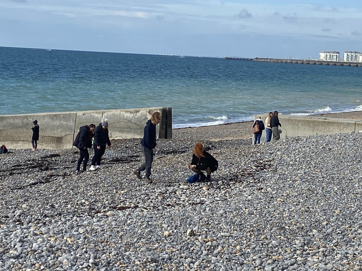 jessbh101's tweet photo. @edubrighton primary trainees learning firsthand the importance of nature connection in education with a Wild Beach session and of course we had a #2minutebeachclean @WildCoastSussex @SussexWildlife https://t.co/xpAdkeaDmJ
