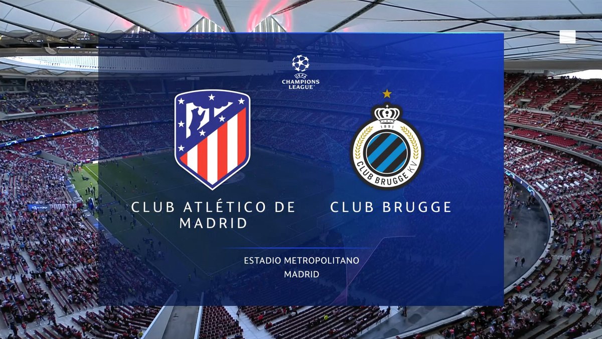 Atletico Madrid vs Club Brugge 12 October 2022
