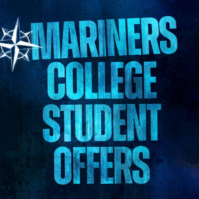 TMobilePark's tweet photo. Hey, college students 👋 

Want $30 ALDS tickets? Sign up for Mariners College Student Ticket Offers for your chance to secure tickets to one of this weekend’s games.