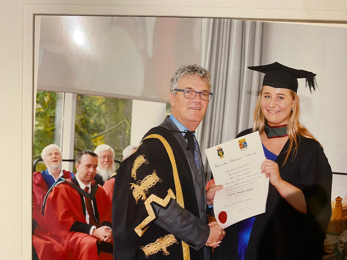 fenuhealth's tweet photo. Huge congratulations to our co-founder and @Quercus_UCC Scholar, @katecmmadden on becoming a @UCC Graduate today. Exciting next chapter awaits... Best of luck Kate. https://t.co/uEHmtdGnXk
