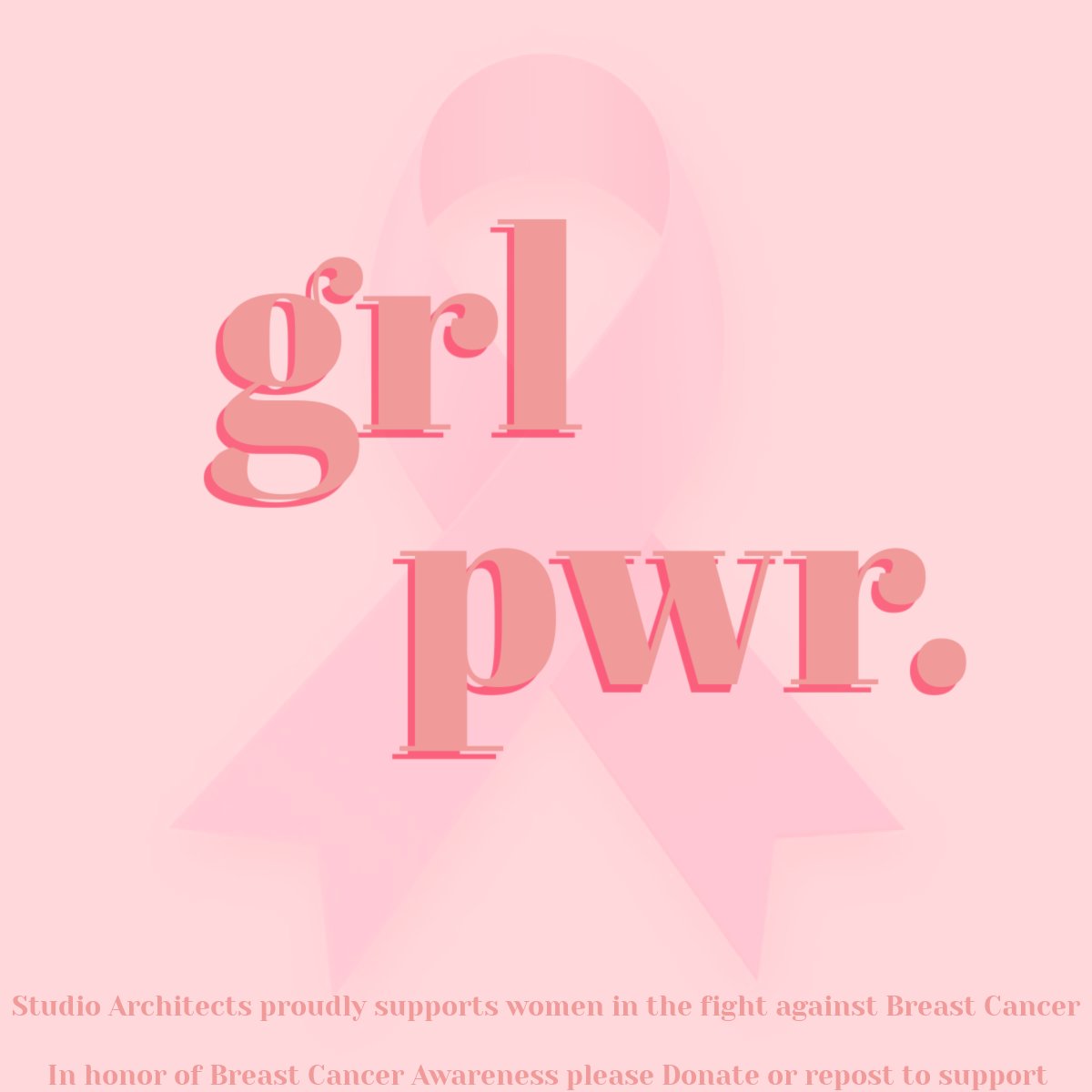 SArchitectsATL's tweet photo. In the fight against #breastcancer Studio Architects would like to support the National Breast Cancer Foundation in honor of #BreastCancerAwarenessMonth!

Please click the link below to donate or repost to support!  
https://t.co/bUU30Z5RJi... https://t.co/9Ze9QOiPT2
