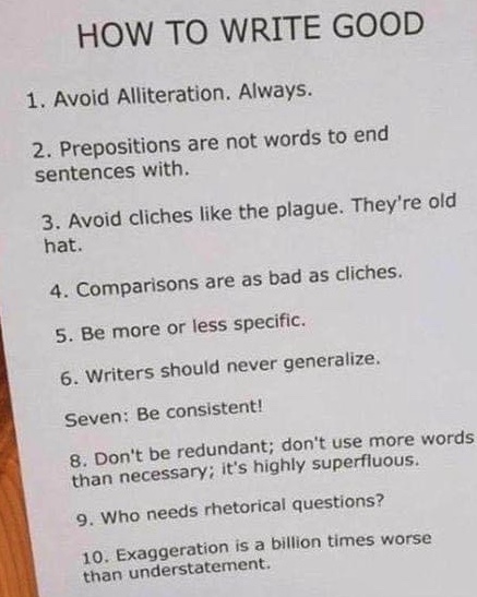 LFabry93's tweet photo. #WritingTips https://t.co/F9BMJryPZE