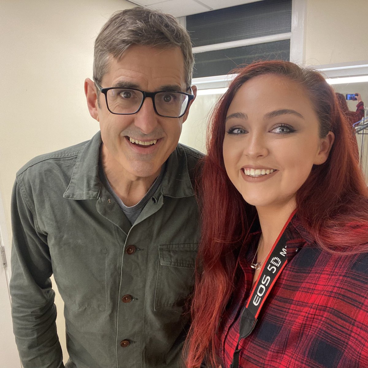 I thought I’d just be watching the show last night… I somehow ended up as the photographer 🥹 even managed a selfie with the one and only <a href="/louistheroux/">Louis Theroux</a> 🐐
