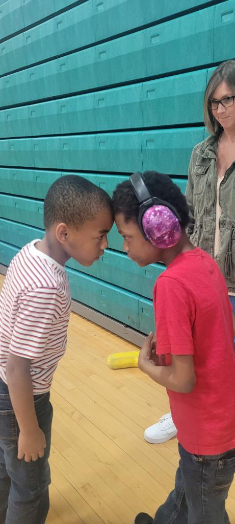 Sometimes connections and friendships look different, but the feeling is the same and deserved by all. Take time to jump into other’s worlds. 💚#kindessstartswithME #masonmomentum