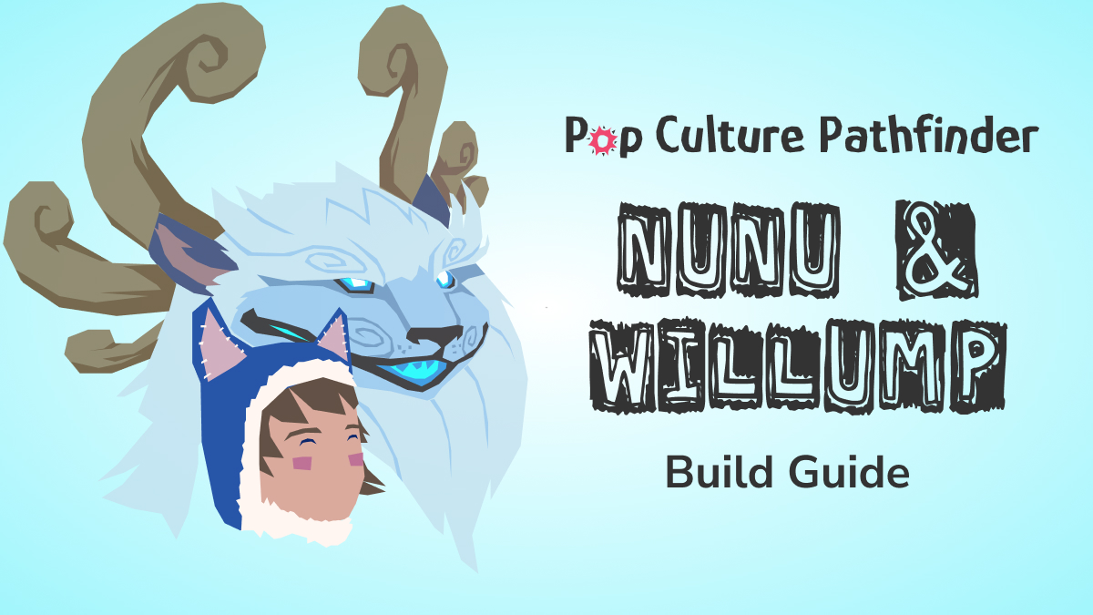 pf2ebuilder's tweet image. Snowballs, piggy-back rides, playing the flute despite it being freezing... that&apos;s life for a boy and his yeti. 

Check out the Nunu &amp;amp; Willump build guide for Pathfinder. bit.ly/3fQDudt

#ttrpg #DnDcharacter #pathfinder #LeagueOfLegends