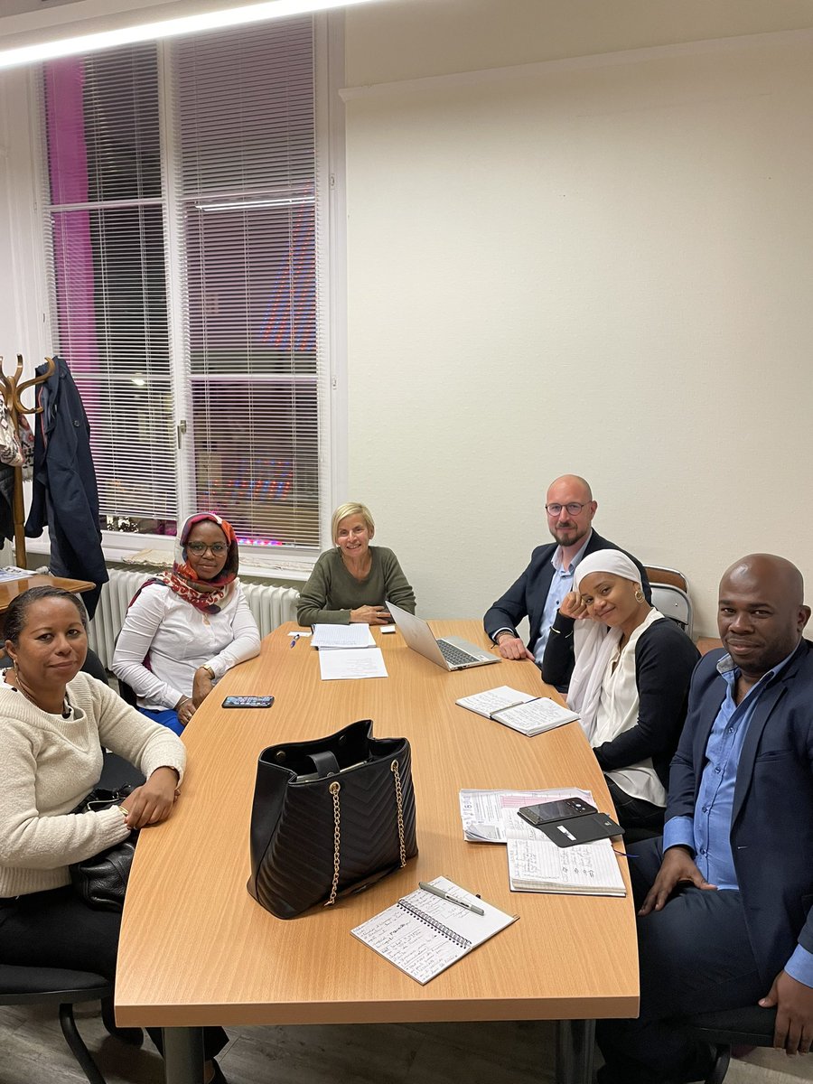 _MathildeRoy's tweet image. Réception de nos collègues et amis de Mayotte échanges convivialité partenariats dans la durée merci à tous