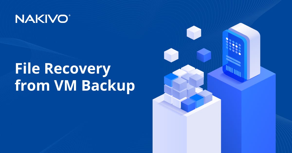 Nakivo's tweet image. The full #recoveryprocess is time-consuming, and it is better to use a solution that allows you to #restore individual files. 

Read this blog post to learn how to restore individual files from a VM or #serverbackup: nakivo.com/blog/file-reco…