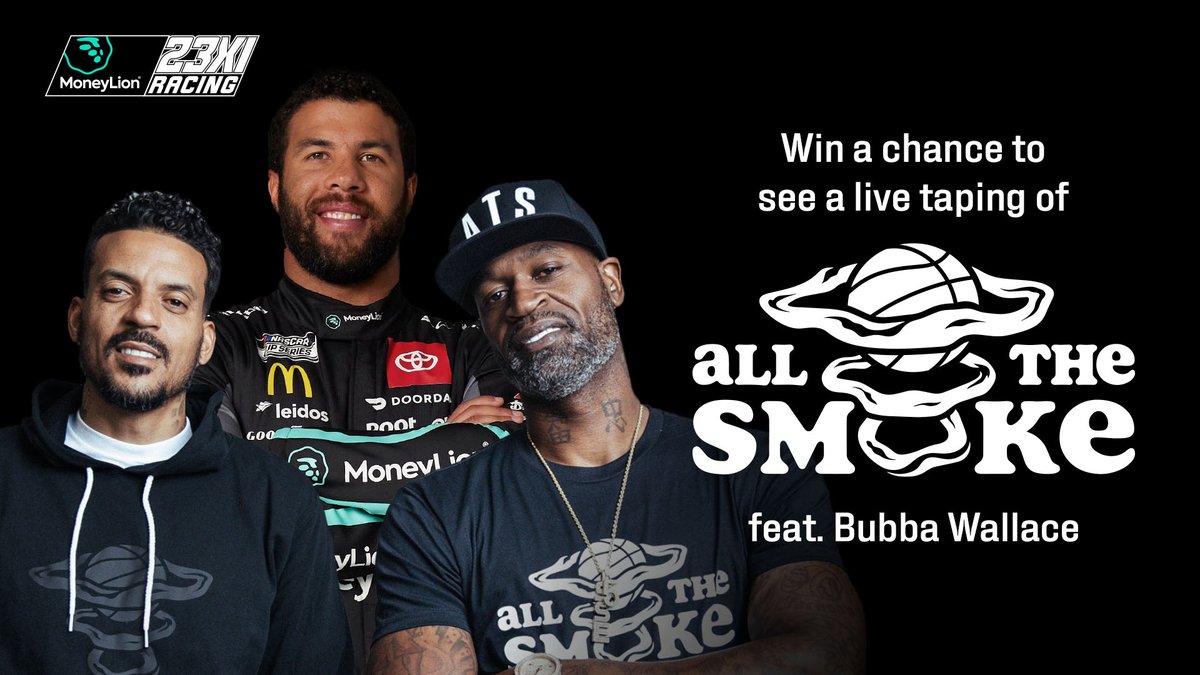 Will you be in Vegas this Friday? We’re giving 10 people a chance to see a live taping of All the Smoke & the opportunity to meet @Matt_Barnes22, @DaTrillStak5 & @bubbawallace at the Wynn. To enter: Follow us & drop your $RoarTag below⬇️ Need a $RoarTag? mlion.info/3NBxNvj